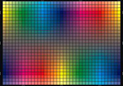 color grid - rgb