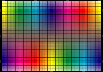 color grid - rgb